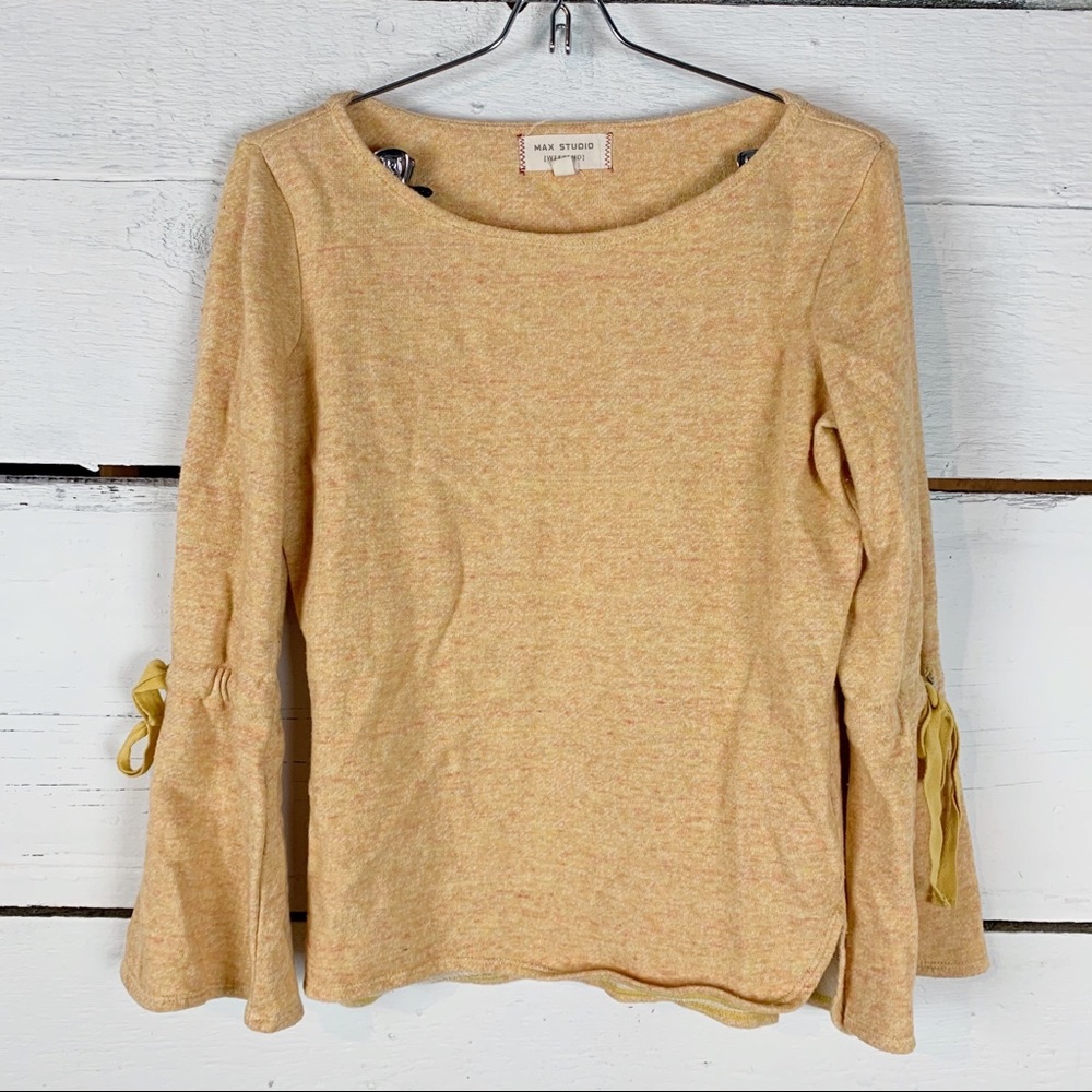 Max Studio Women's Yellow Sweater